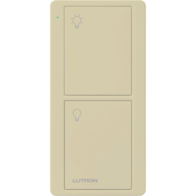 Lutron PJ2-2B-GIV-L01 Pico 2-Button Remote Control Switch with Indicator LED 434 MHz 3 VDC Ivory