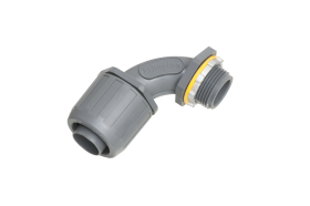 Arlington Snap2IT NMLT907 3/4 in Push-In Non-Metallic Liquidtight Conduit 90-Degree Connector