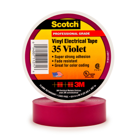 3M 054007-11271 35 Premium Grade Electrical Tape 3/4 in W x 66 ft L Violet