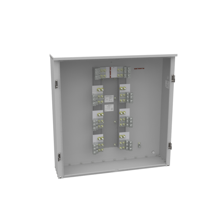 Milbank U1856-O-NE Current Transformer Enclosure 800-1200 Amp NEMA 3R  Double Door Hinged Cover (New England Utility Only)