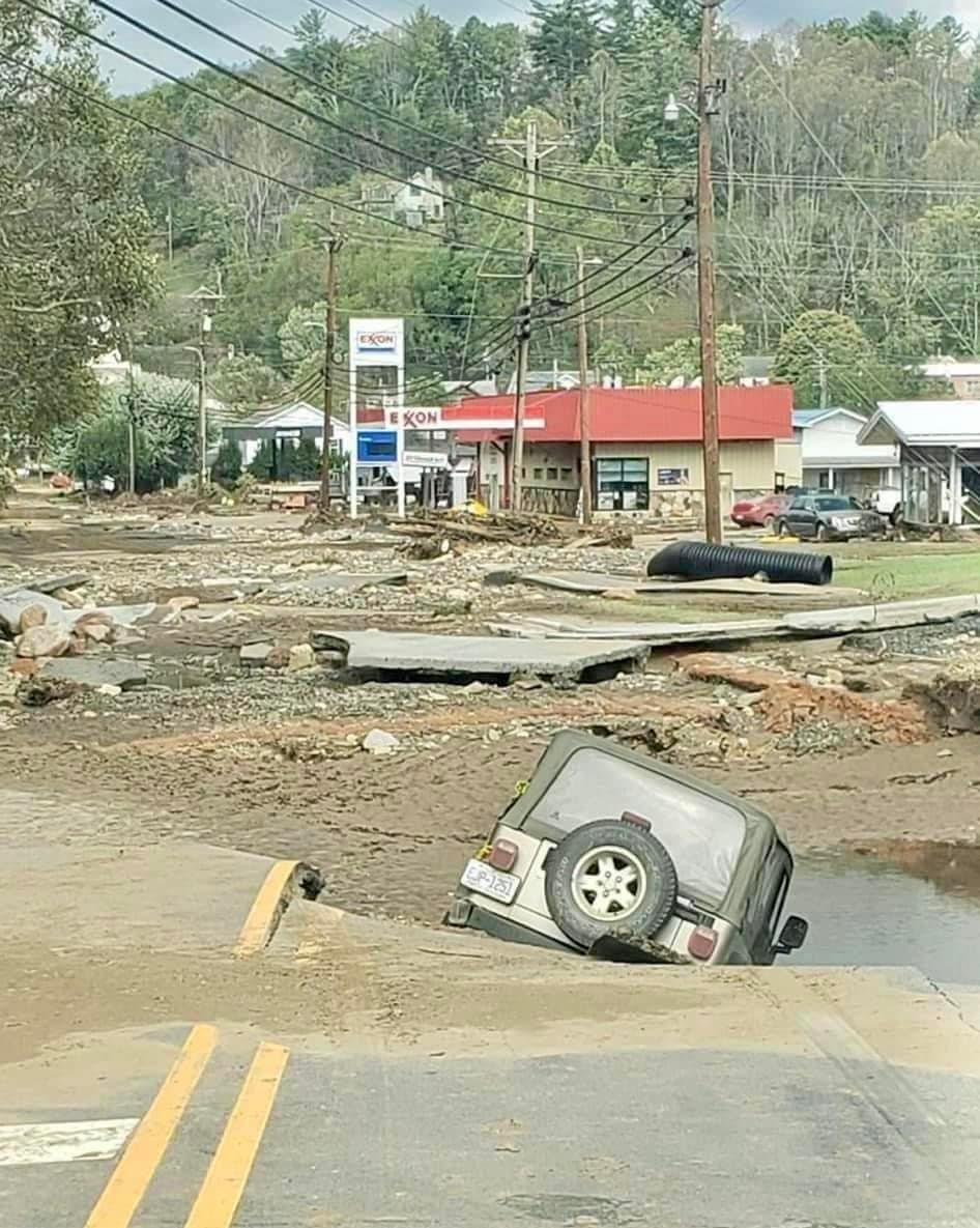 Flooding aftermath